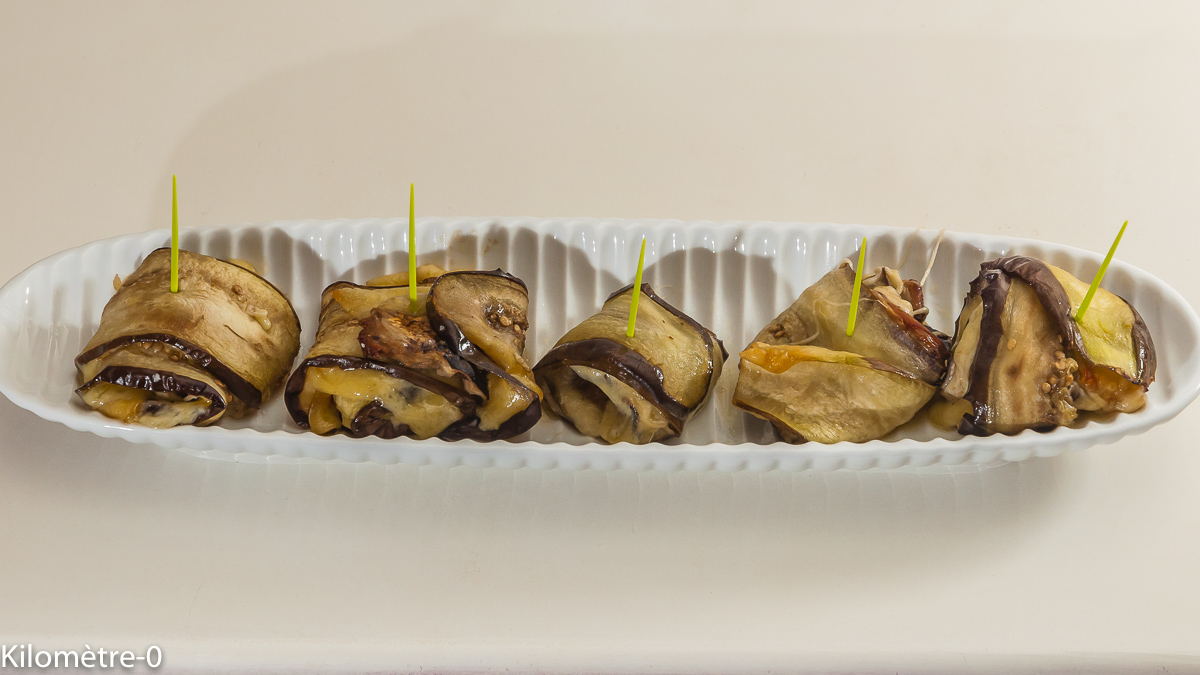 Photo de recette végétarienne, lépiote, aubergine, champignons, healthy de Kilomètre-0, blog de cuisine réalisée à partir de produits locaux et issus de circuits courts