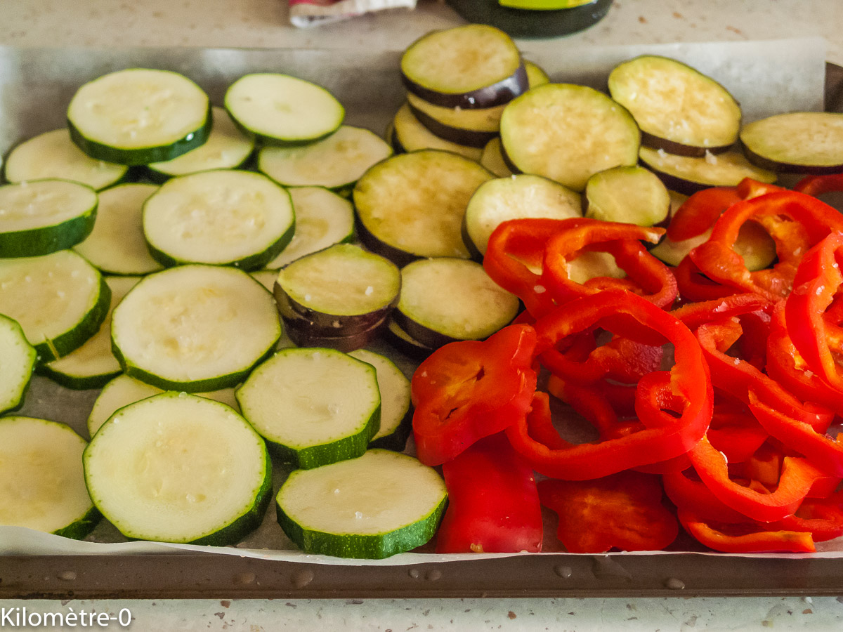 Photo de recette de légumes au four, de Kilomètre-0, blog de cuisine réalisée à partir de produits locaux et issus de circuits courts