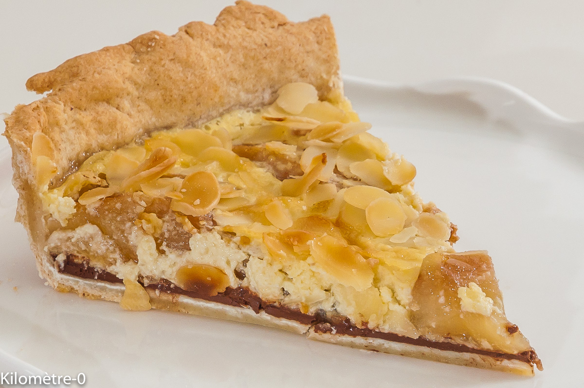 Tarte Poires Chocolat Kilometre 0