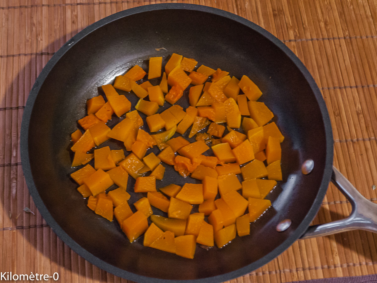 Photo de recette de courge de Kilomètre-0, blog de cuisine réalisée à partir de produits locaux et issus de circuits courts
