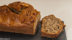 Photo de recette de  gâteau du matin, cake, noix, noix de cajou, facile, rapide de Kilomètre-0, blog de cuisine réalisée à partir de produits locaux et issus de circuits courts