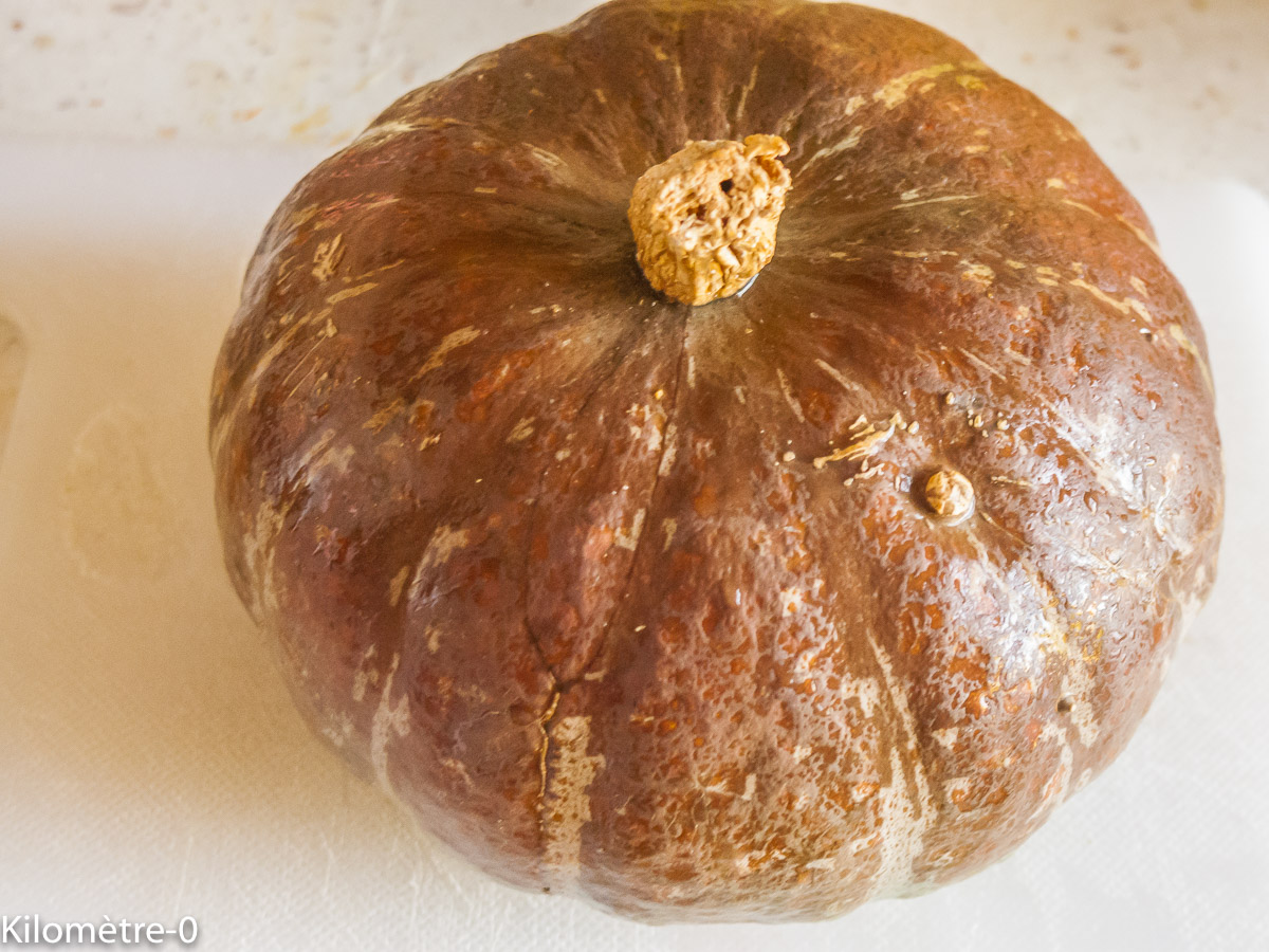 Photo de recette de courge, de Kilomètre-0, blog de cuisine réalisée à partir de produits locaux et issus de circuits courts