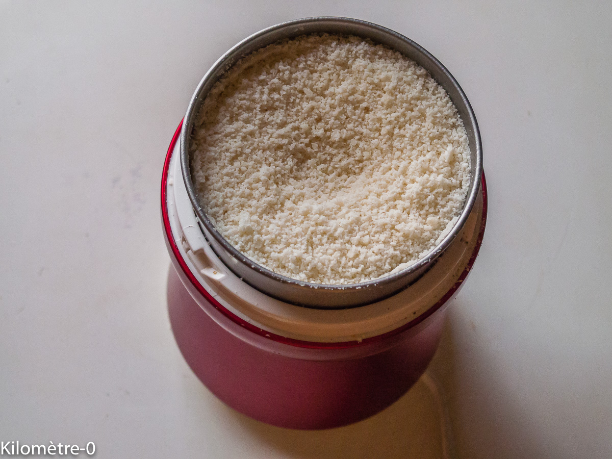 Photo de recette de grana padano de Kilomètre-0, blog de cuisine réalisée à partir de produits locaux et issus de circuits courts