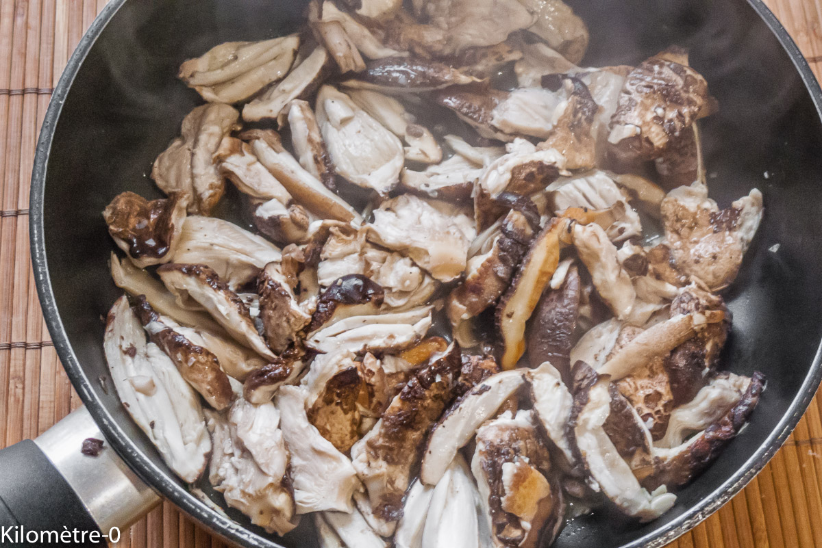 Photo de recette de coulemelles de Kilomètre-0, blog de cuisine réalisée à partir de produits locaux et issus de circuits courts