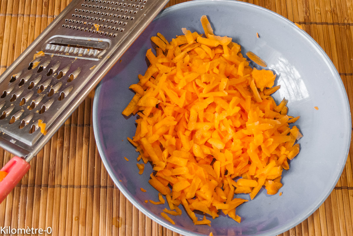 Photo de recette de carottes bio de Kilomètre-0, blog de cuisine réalisée à partir de produits locaux et issus de circuits courts