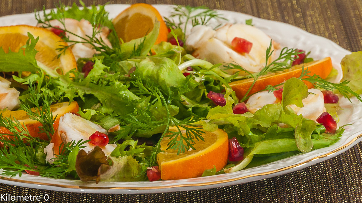 Salade De Langouste Aux Agrumes Kilometre 0