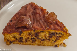 Photo de recette de gâteau aux légumes, courge, sucrine du Berry, chocolat, facile, gâteau, rapide, dessert, Kilomètre-0, blog de cuisine réalisée à partir de produits locaux et issus de circuits courts