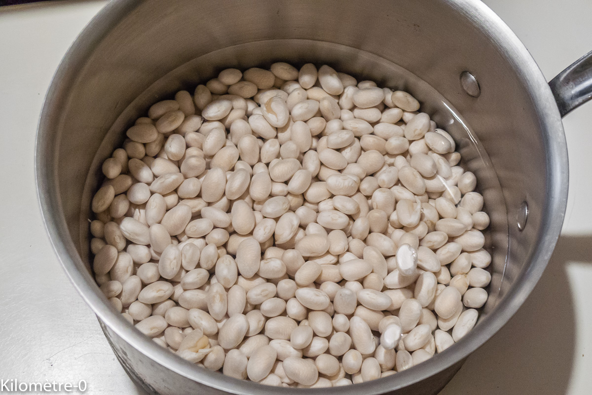 comment cuire des haricots blancs de Kilomètre-0, blog de cuisine réalisée à partir de produits locaux et issus de circuits courts