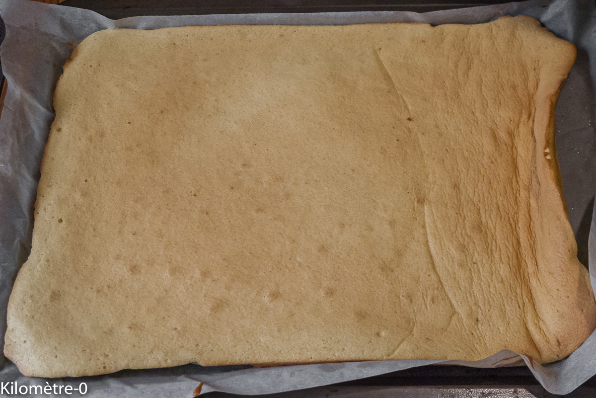 Photo de recette de pâte à bûche facile et rapide de Kilomètre-0, blog de cuisine réalisée à partir de produits locaux et issus de circuits courts