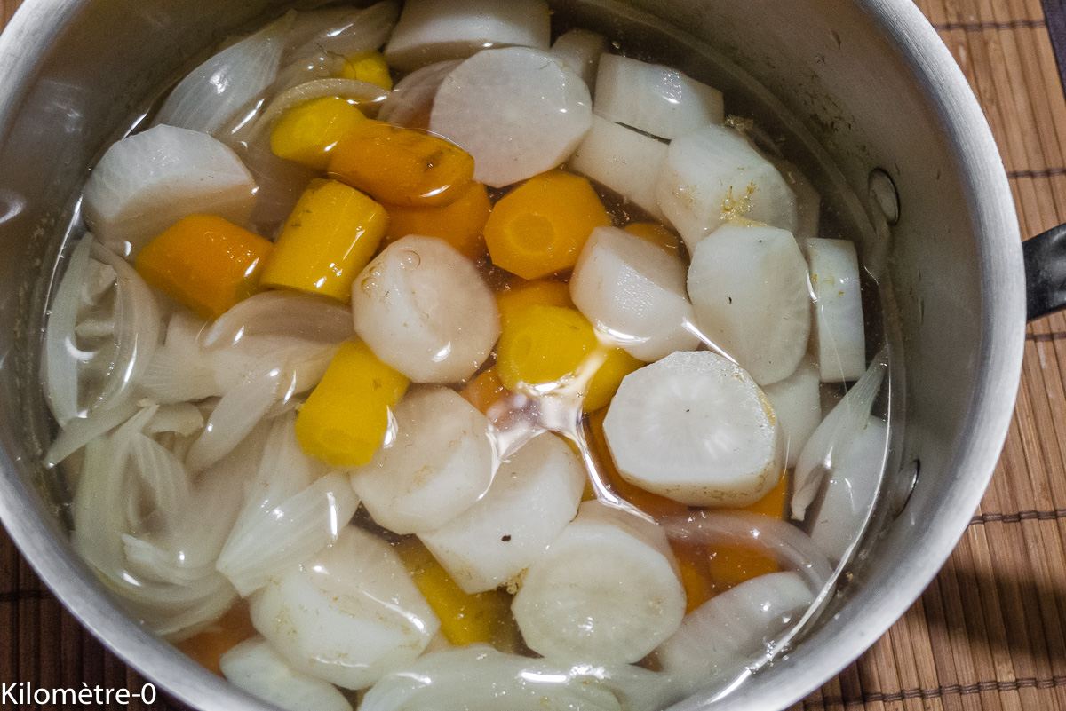 Photo de recette de Kilomètre-0, blog de cuisine réalisée à partir de produits locaux et issus de circuits courts