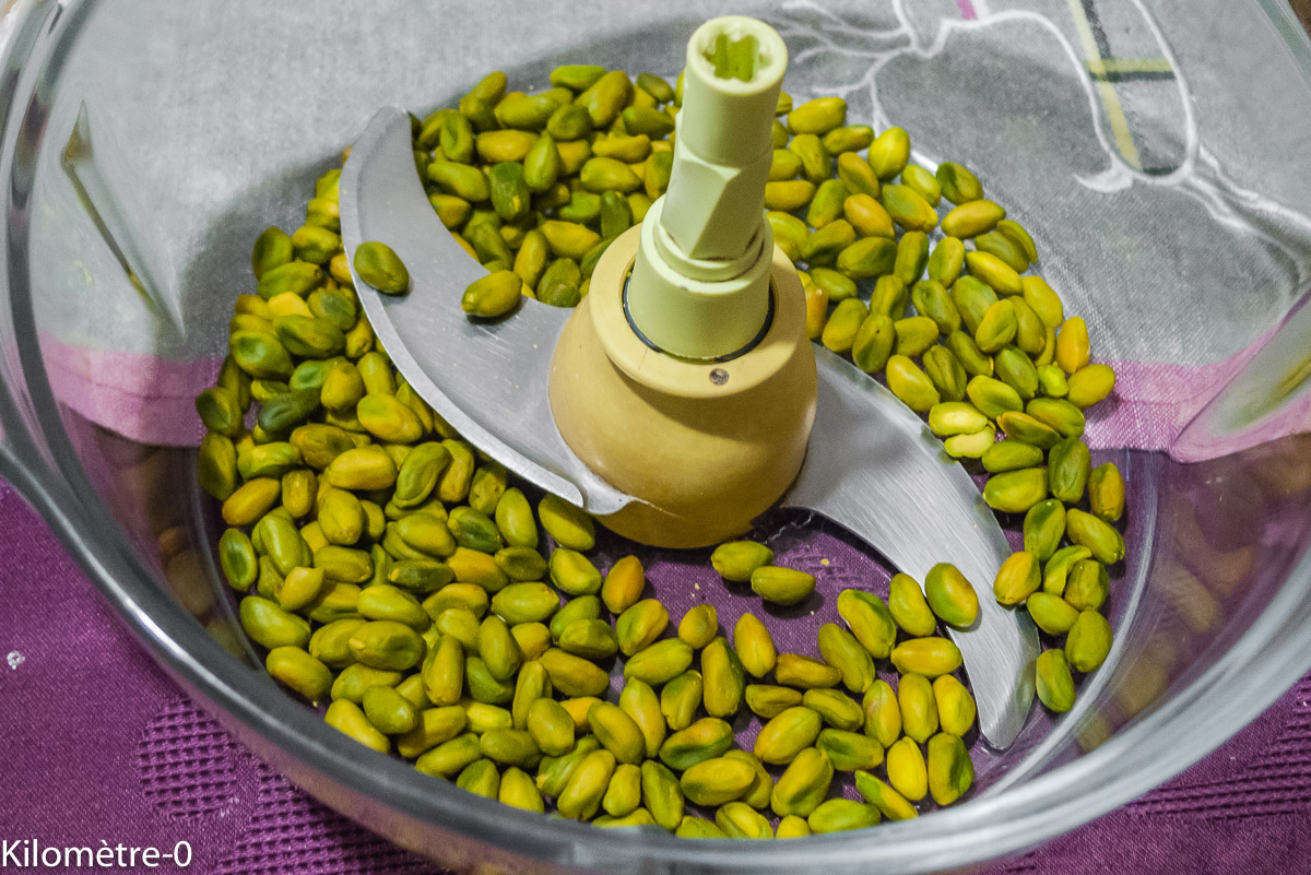 Photo de recette de pistaches de Kilomètre-0, blog de cuisine réalisée à partir de produits locaux et issus de circuits courts