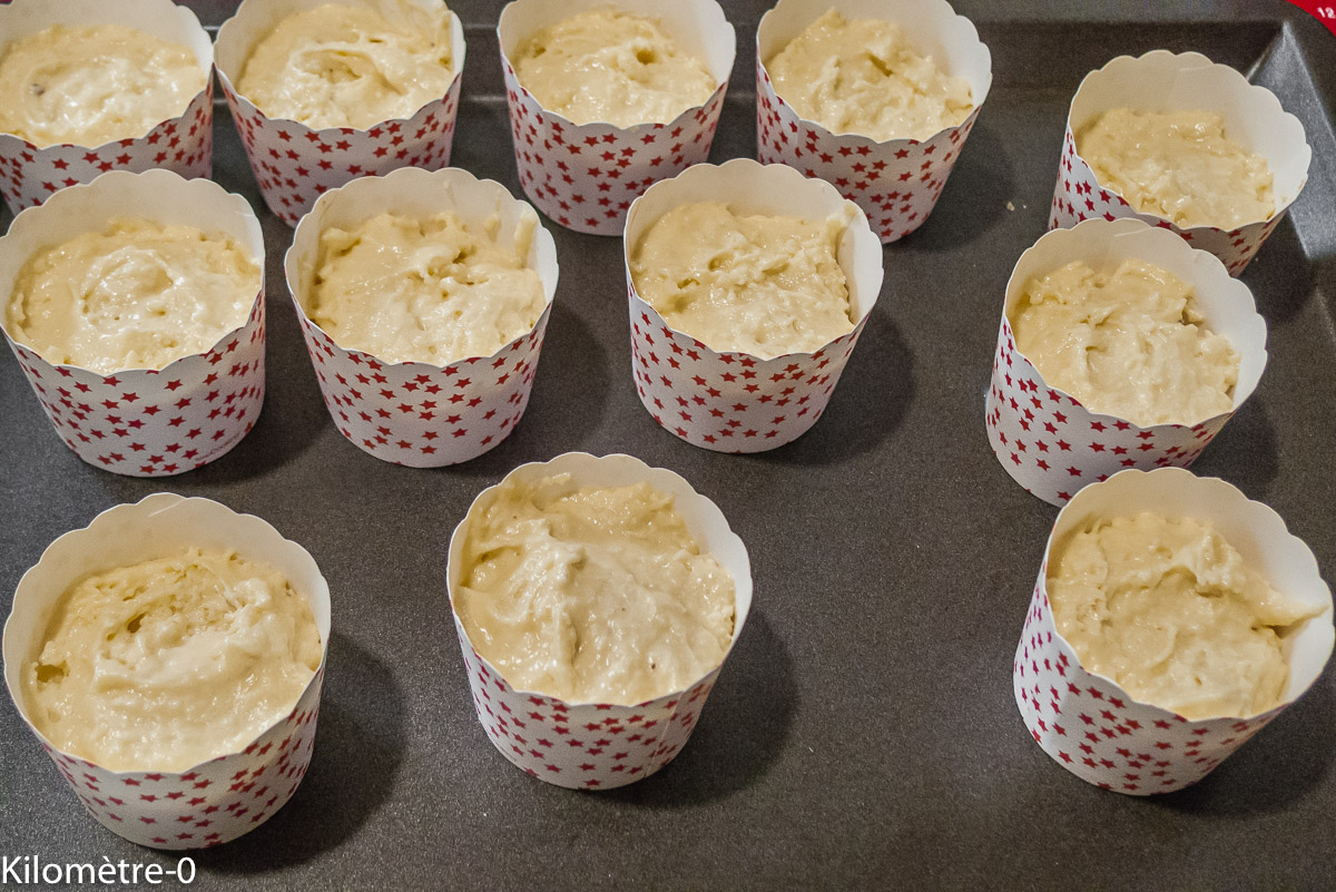 Photo de recette de muffins salés apéro de Kilomètre0, blog de cuisine