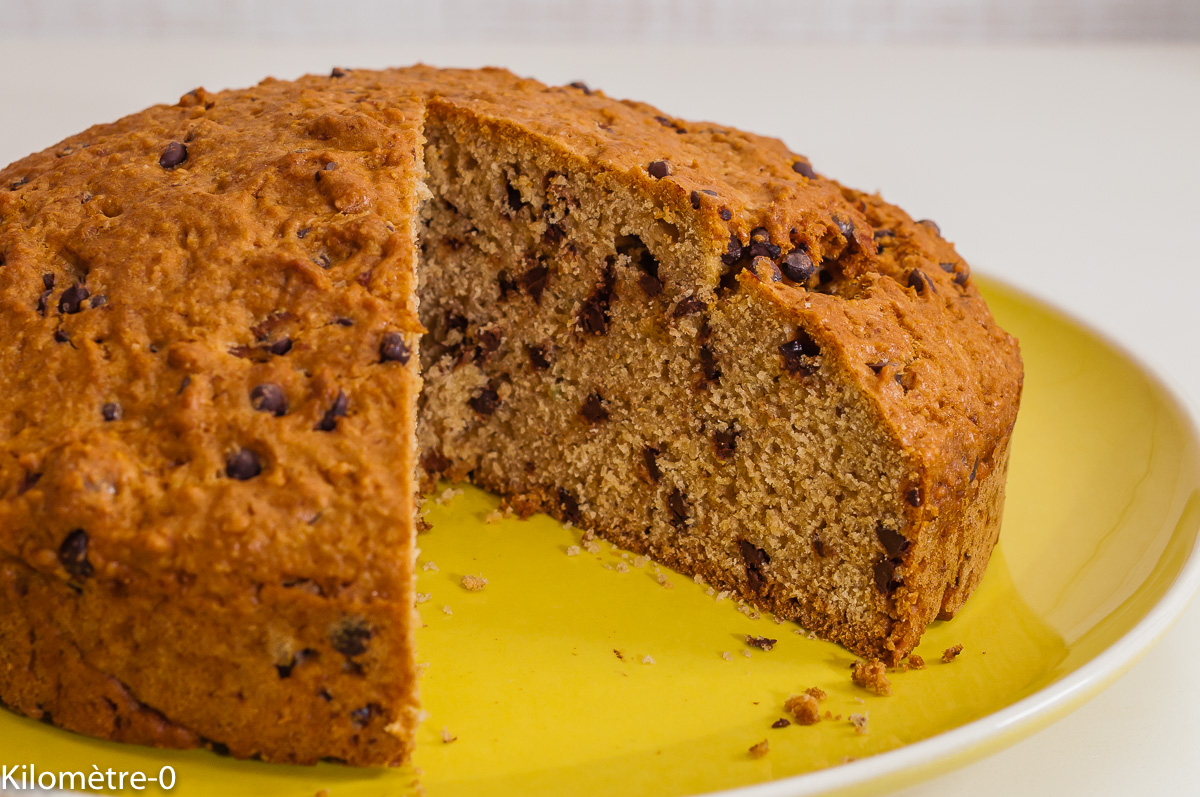 Photo de recette de gâteaiu à la poire de terre, yacon, amandes, chocolat, cake, dessert, gâteau, facile, rapide, léger, bio de Kilomètre-0, blog de cuisine réalisée à partir de produits locaux et issus de circuits courts