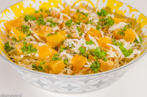 Photo de recette perse, iranienne, légère, facile, rapide, bio, salade de céleri rave aux oranges, graines de carvi de  de Kilomètre-0, blog de cuisine réalisée à partir de produits de saison et issus de circuits courts