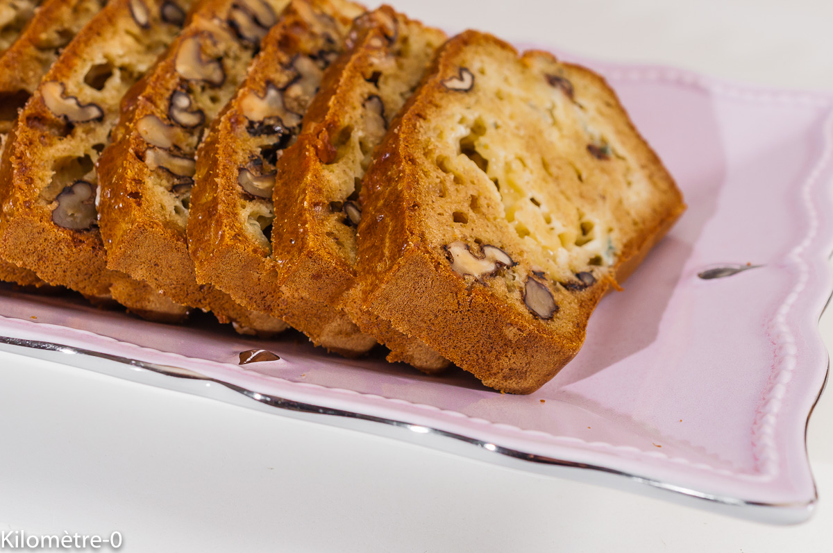 Photo de recette de cake salé facile de Kilomètre-0, blog de cuisine réalisée à partir de produits de saison et issus de circuits courts