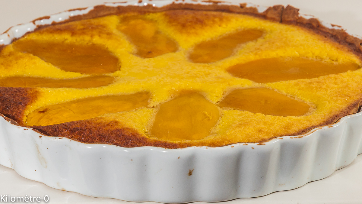Photo de recette de tarte aux mangues facile, gourmand, rapide, République dominicaine deKilomètre-0, blog de cuisine réalisée à partir de produits de saison et issus de circuits courts