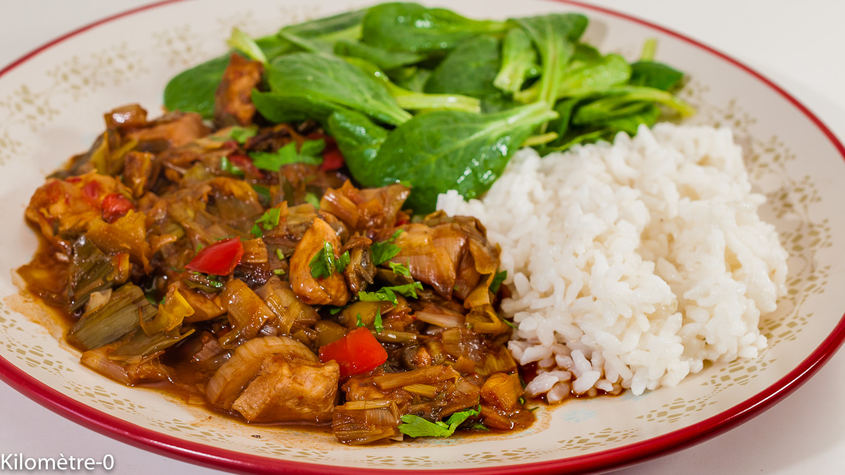 Kavarma Mijote De Poulet Aux Legumes Kilometre 0