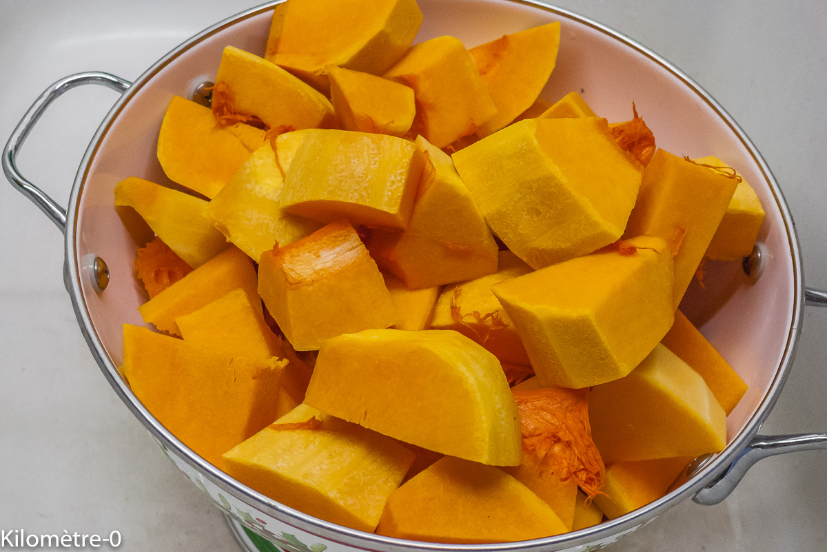 Photo de recette de butternut, courge de Kilomètre-0, blog de cuisine réalisée à partir de produits de saison et issus de circuits courts