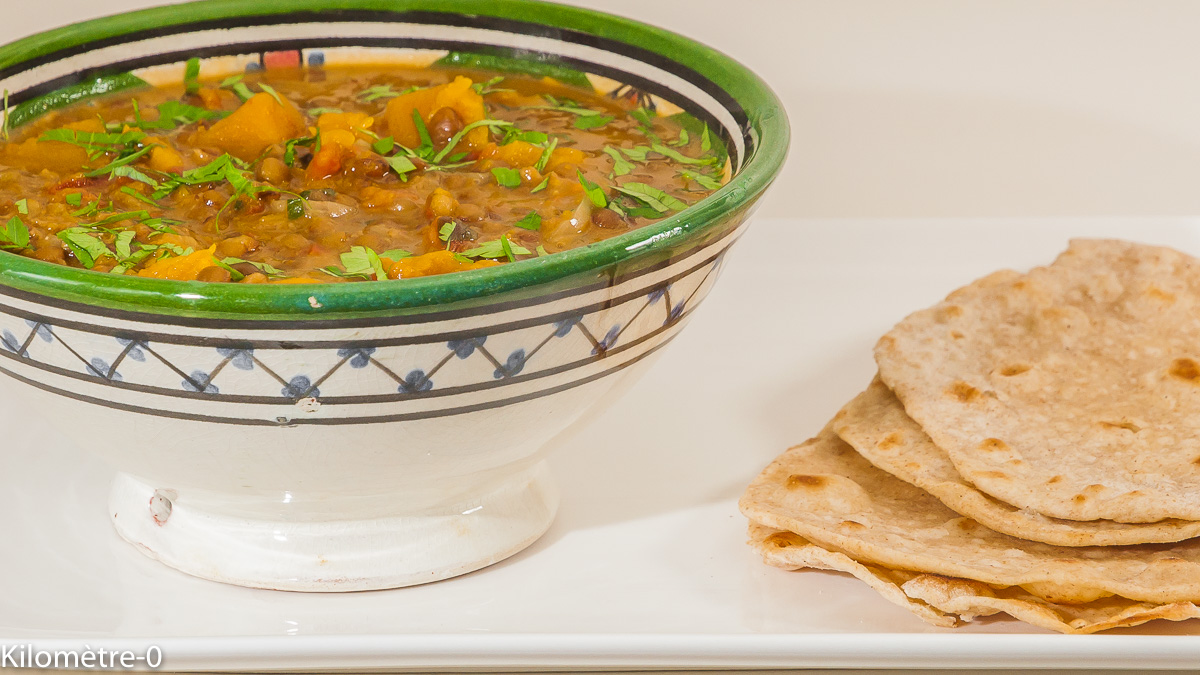 Photo de recette indienne, Guyana, facile, carry, lentilles, courge, facile, économique, bio, végétarienne, Inde, Guyana de Kilomètre-0, blog de cuisine réalisée à partir de produits de saison et issus de circuits courts