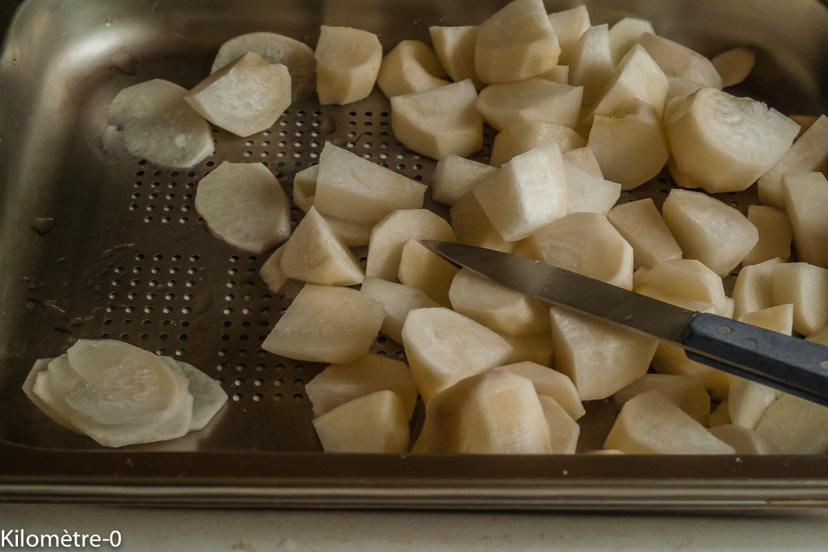Photo de recette de Kilomètre-0, blog de cuisine réalisée à partir de produits de saison et issus de circuits courts