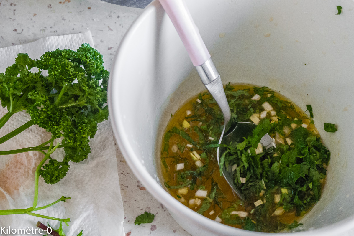 Photo de recette de Kilomètre-0, blog de cuisine réalisée à partir de produits de saison et issus de circuits courts