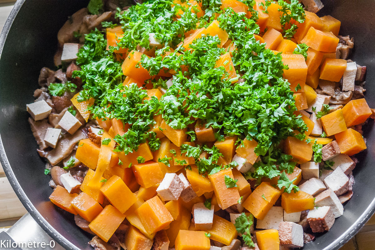 Photo de recette de Kilomètre-0, blog de cuisine réalisée à partir de produits de saison et issus de circuits courts
