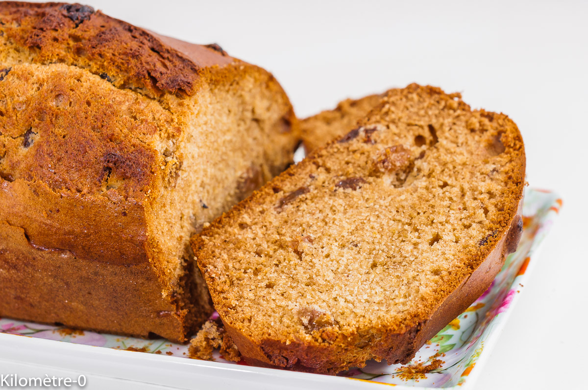 Photo de recette de cake d'Afrique du Sud, gaâteau, cake, facile, rapide, léger, rhum, raisins de Kilomètre-0, blog de cuisine réalisée à partir de produits de saison et issus de circuits courts