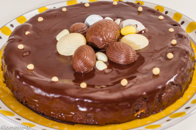 Photo de recette de fondant au chocolat, Pâques, coulant, moelleux, facile, rapide, léger,  Kilomètre-0, blog de cuisine réalisée à partir de produits de saison et issus de circuits courts