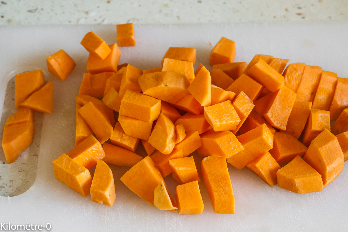 Photo de recette de Kilomètre-0, blog de cuisine réalisée à partir de produits de saison et issus de circuits courts