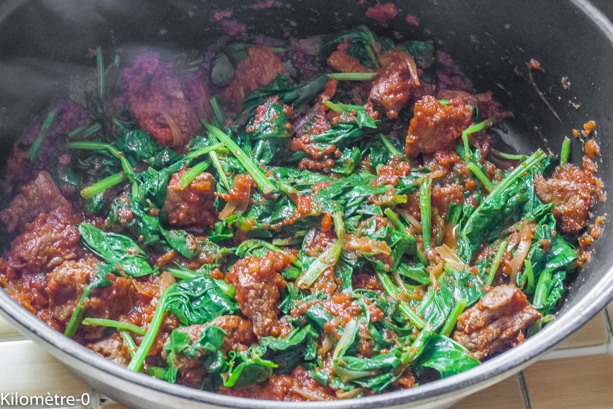 Photo de recette africaine facile, mijoté, de Kilomètre-0, blog de cuisine réalisée à partir de produits de saison et issus de circuits courts