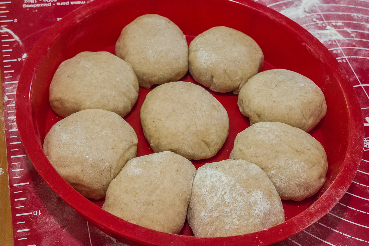 Photo de recette de Pani popo (pain sucré samoan) Kilomètre-0, blog de cuisine réalisée à partir de produits de saison et issus de circuits courts