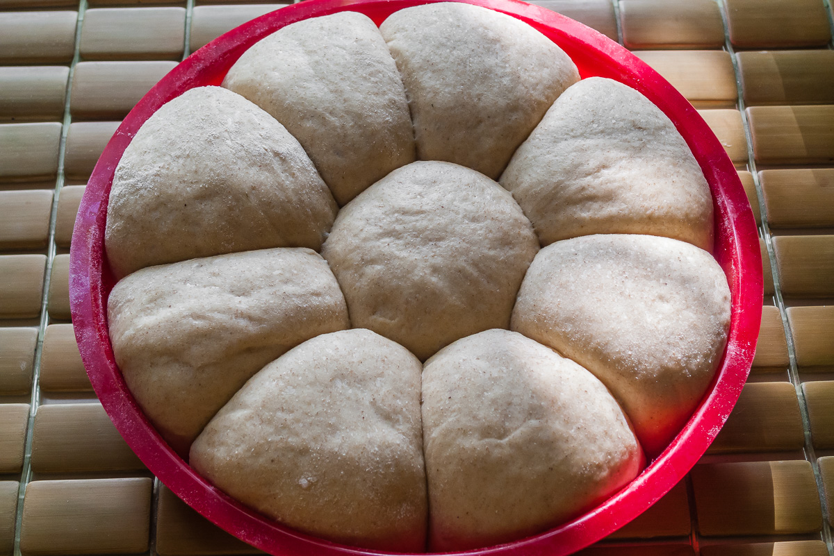 Photo de recette de pani popo des îles Samoa de Kilomètre-0, blog de cuisine réalisée à partir de produits de saison et issus de circuits courts