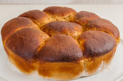 Photo de recette des îles Samoa, pani popo, gâteau, pain, dessert, spécialité, noix de coco, brioche facile de Kilomètre-0, blog de cuisine réalisée à partir de produits de saison et issus de circuits courts