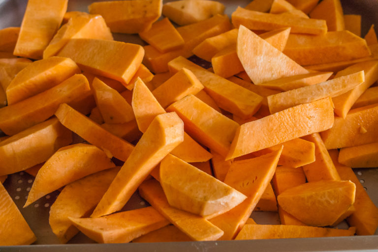 Photo de recette de patate douce au four vapeur de Kilomètre-0, blog de