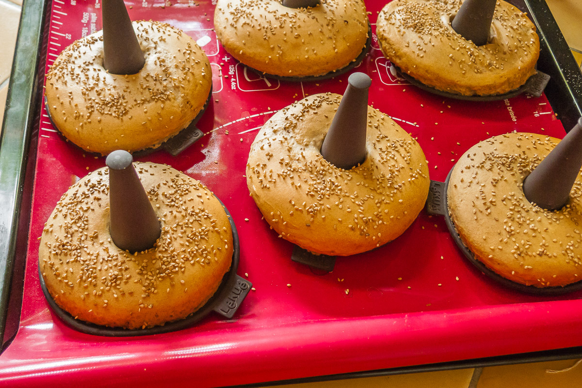 Photo de recette de bagel facile, bio, helthy, USA, Etats Unis deKilomètre-0, blog de cuisine réalisée à partir de produits de saison et issus de circuits courts
