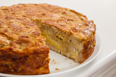 Photo de recette de Bolo de Banana, gâteau du Cap Vert, bananes, gâteau, facile, crumble, laitage, économique, familiale, bio  Kilomètre-0, blog de cuisine réalisée à partir de produits de saison et issus de circuits courts