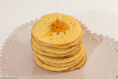 Photo de recette de bagrir, crêpes à trous, marocaine, Magrheb, semole, miel, facile, cuisine du monde, tour du monde des crêpes et galettes, Kilomètre-0, blog de cuisine réalisée à partir de produits de saison et issus de circuits courts