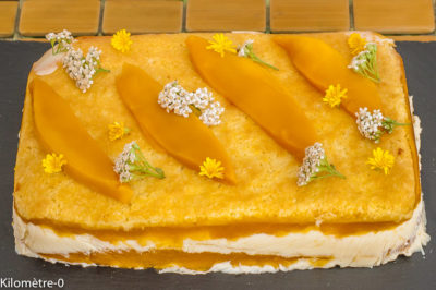 Photo de recette de Paris Singapour, cuisine de Singapour, mangue, dessert, gâteau, anniversaire, fruits exotiques, chocolat blanc, cuisine du monde Kilomètre-0, blog de cuisine réalisée à partir de produits de saison et issus de circuits courts