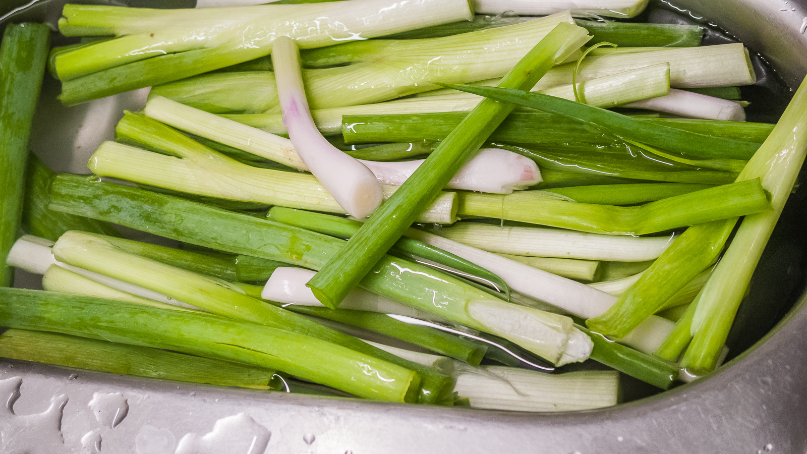 Photo de recette de crêpes coréennes, Corée du Nord, facile, bio, végétarienne, Kilomètre-0, blog de cuisine réalisée à partir de produits de saison et issus de circuits courts
