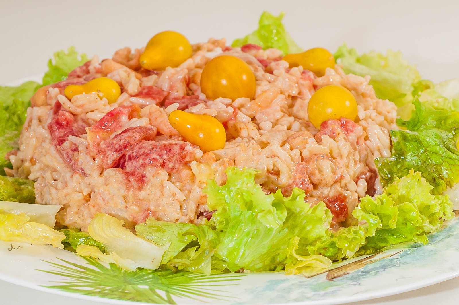 Salade De Riz Aux Crevettes Et Tomates Cuisine Antillaise