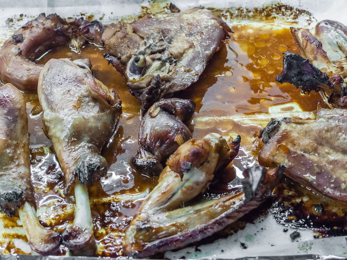 Photo de recette de kadum pica, micronésienne, Micronésie, poulet à la marinade, sauce soja, citron, facile, bio, grillade, volailles, cuisine du monde, cuisine des îles, Kilomètre-0, blog de cuisine réalisée à partir de produits de saison et issus de circuits courts