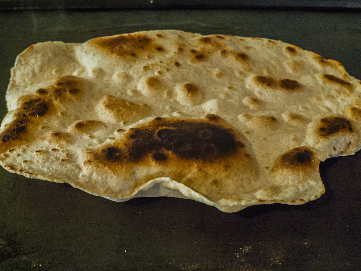 Photo de recette de chapati, facile, healthy, rapide, végétarien, Kilomètre-0, blog de cuisine réalisée à partir de produits de saison et issus de circuits courts