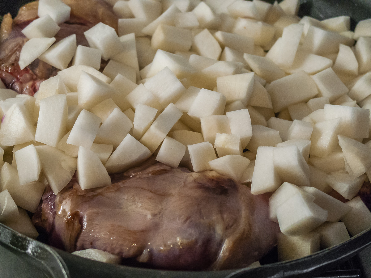 Photo de recette de Kilomètre-0, blog de cuisine réalisée à partir de produits de saison et issus de circuits courts