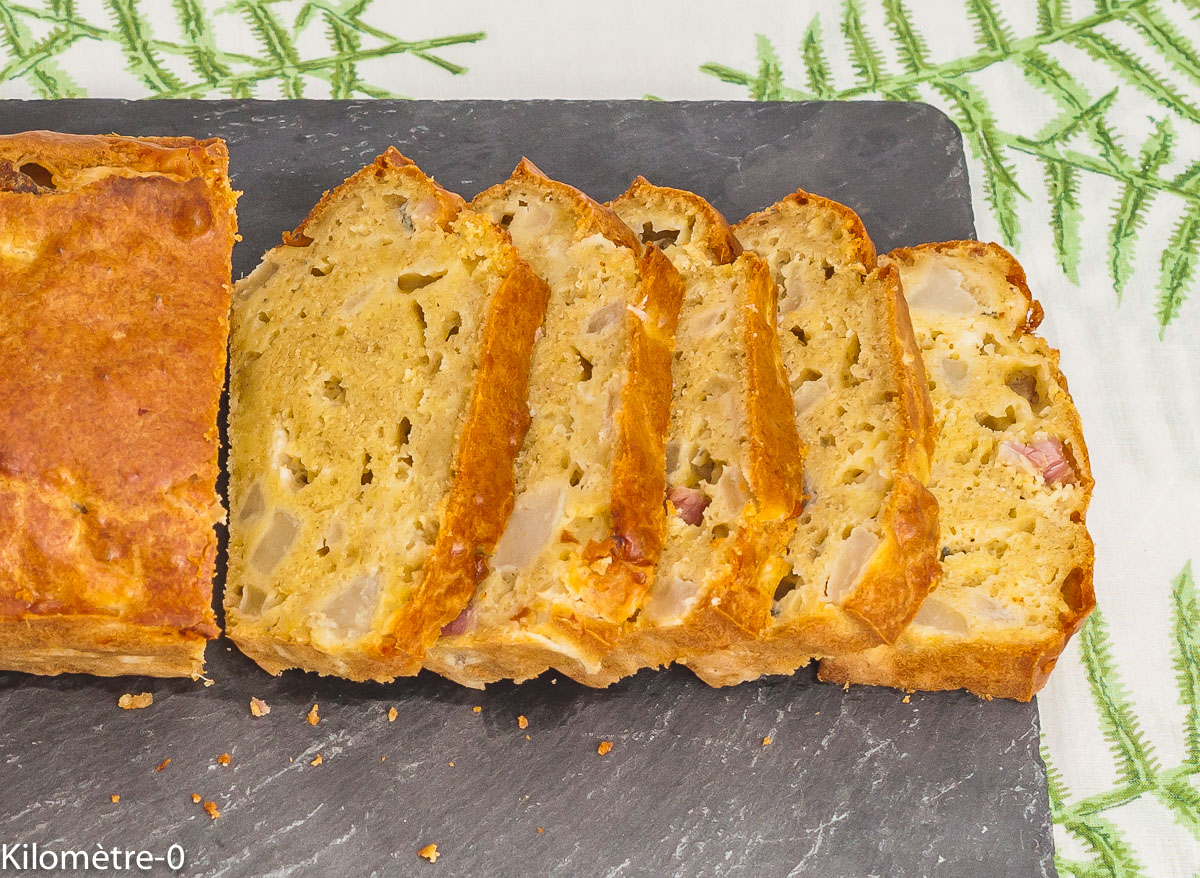 Cake Salee Au Roquefort Lardons Et Poire Kilometre 0