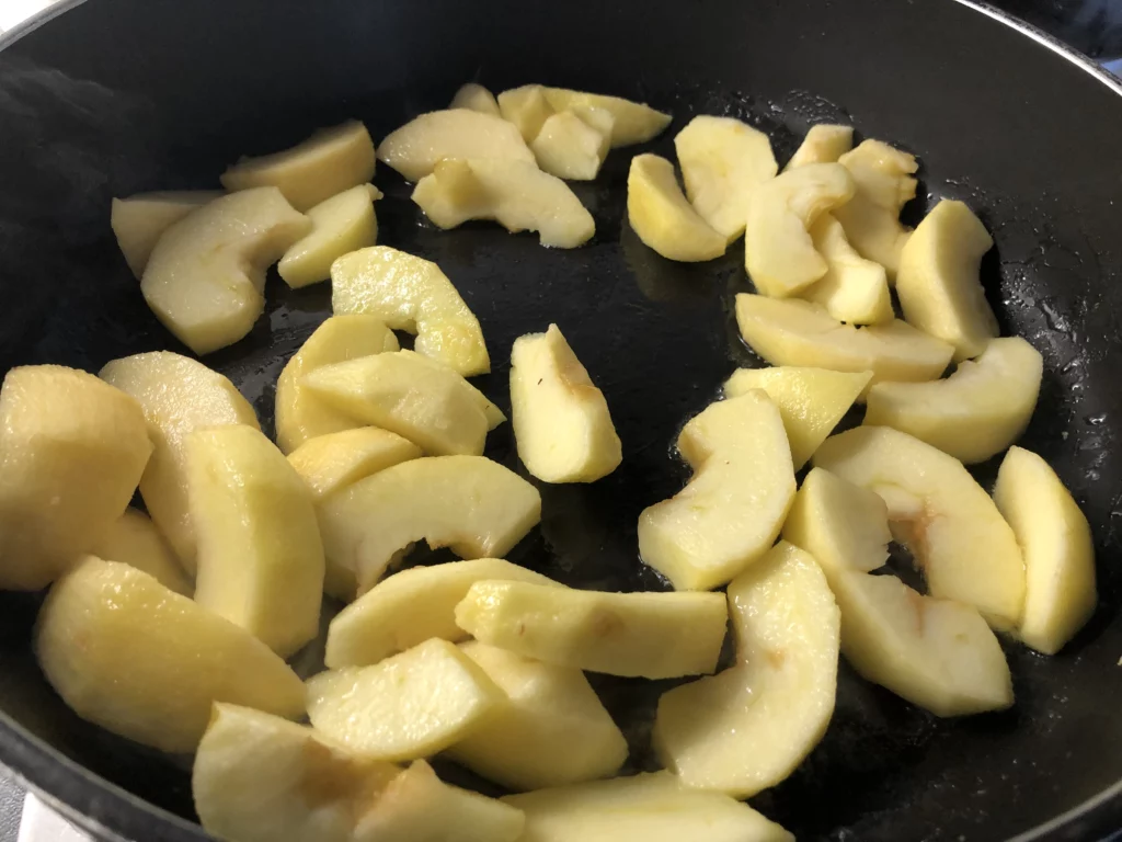 Boudins aux pommes et aux châtaignes - Étape 3