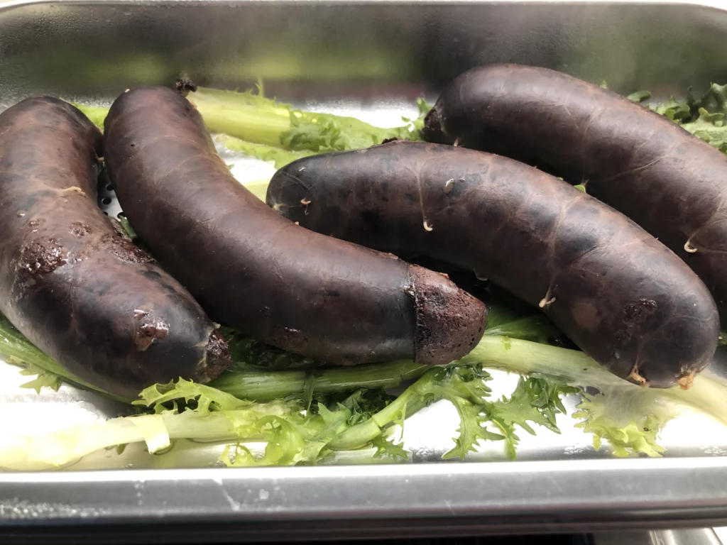 Boudins aux pommes et aux châtaignes - Étape 4