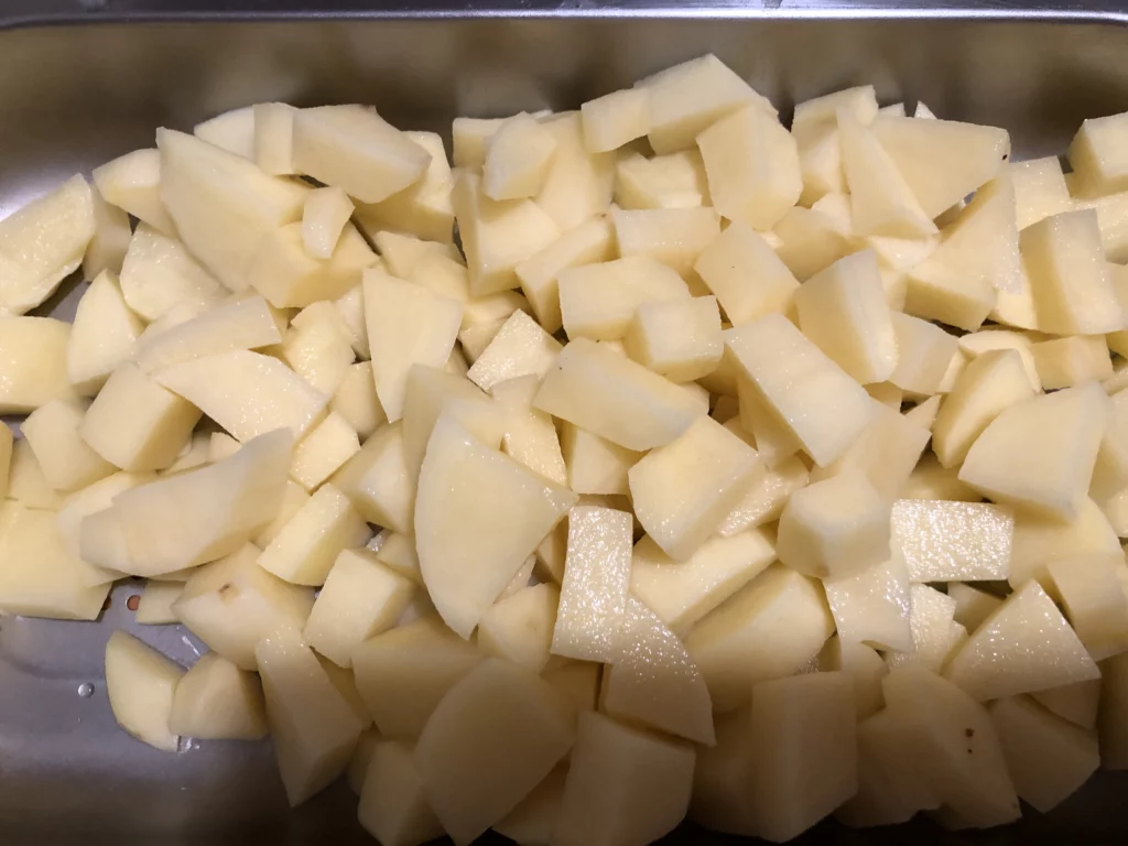 Salade de légumes d&rsquo;hiver - Étape 1