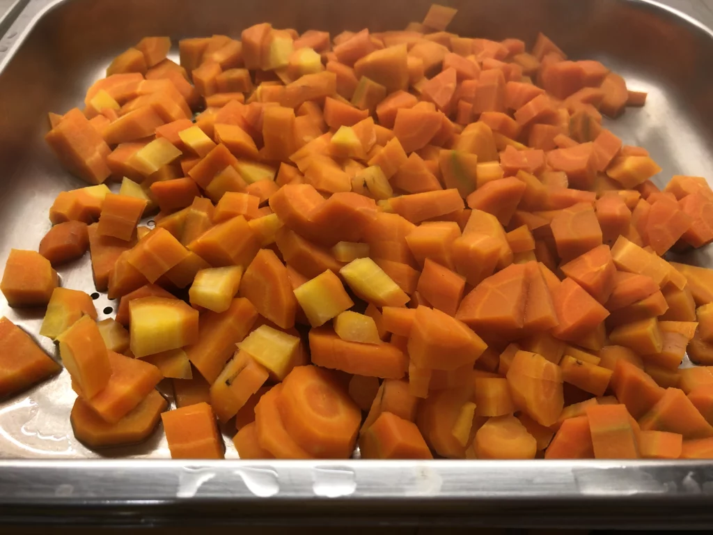 Salade de légumes d&rsquo;hiver - Étape 2