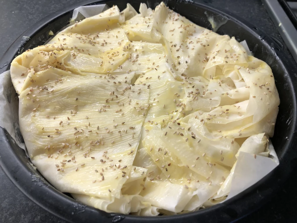 Pita au fromage et aux épinards (recette bosniaque) - Étape 12