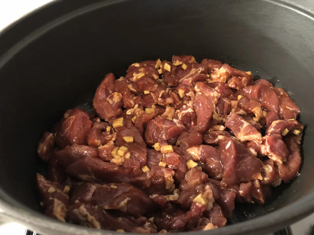 Ramen au porc et au gingembre, recette japonaise - Étape 6